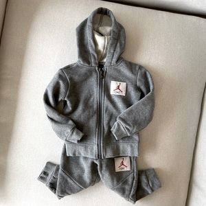 Jordan Flight Hoodie and Jogger Pants Set 2T